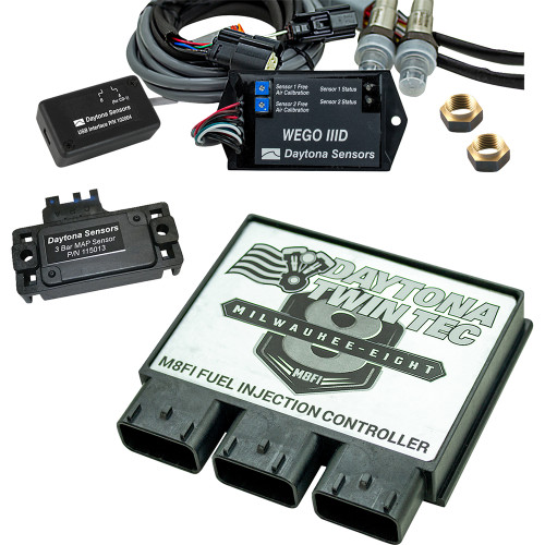 Daytona Twin Tec 2018-2020 Harley-Davidson Softail Fat Bob 114 FXFBS Fuel Injection Electronic Control Module Kit w/ 3 bar MAP Sensor Image 1