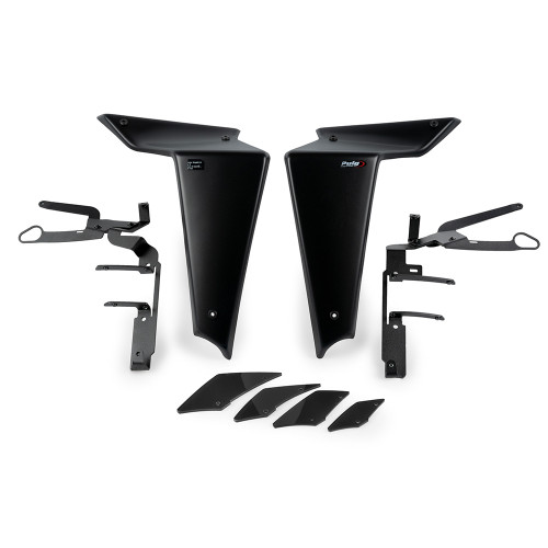 Puig Front Downforce Spoilers Naked Yamaha MT-09 2021-2023