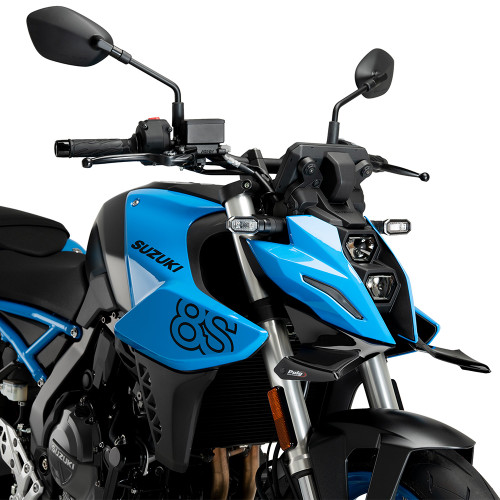 ★新品未使用★Puig プーチ エンジンスポイラー GSX-8S Puig Engine Spoiler for OEM Exhaust Suzuki GSX-8S 2023-2025
