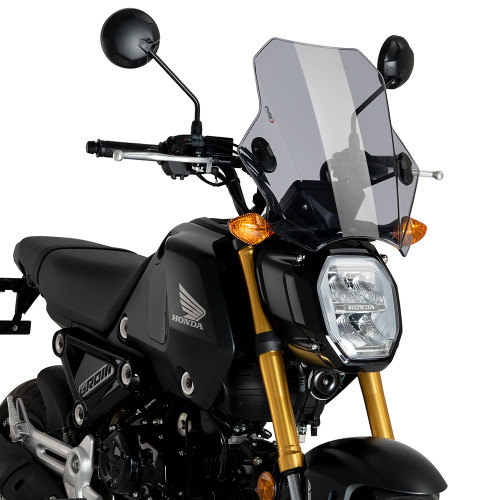 Puig BAT Windshield Honda Grom 21-26 Smoke