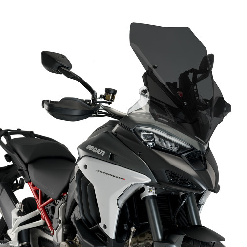 Puig Touring Windscreen Ducati Multistrada V4 21-26 Dark Smoke