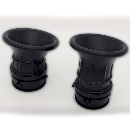 七竈（ナナカマド）【現品発送】管理80296 Graves Motorsports Kawasaki Ninja 500 2024-2026 Velocity Stacks