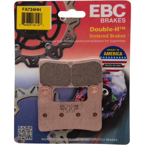 EBC BMW S1000R 2018-2020 Double-H Sintered Metal Front Brake Pads (Hayes Caliper)