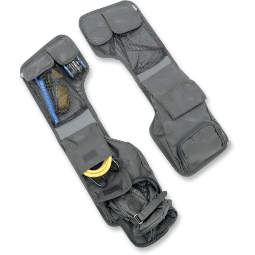 Saddlemen 1993-1999 Harley-Davidson Electra Glide Ultra Classic FLHTCU Saddlebag Lid Organizer Set Image 1