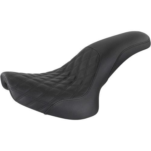 Saddlemen 2005 Harley-Davidson Softail Deluxe FLSTN Profiler Lattice Stitch Seat Image 1