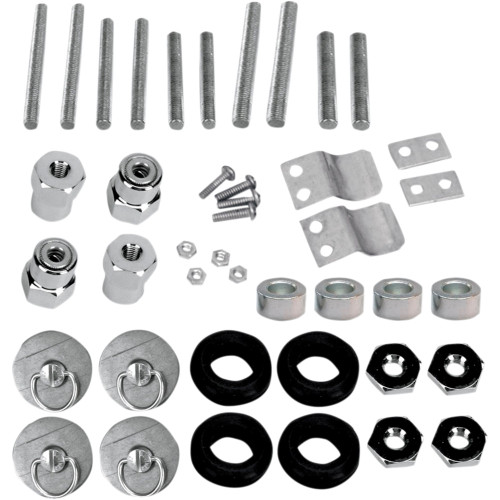 Saddlemen 2005-2008 Honda VTX1800F S4 Quick-Disconnect Saddlebag Docking Post and Fastener Kit Image 1