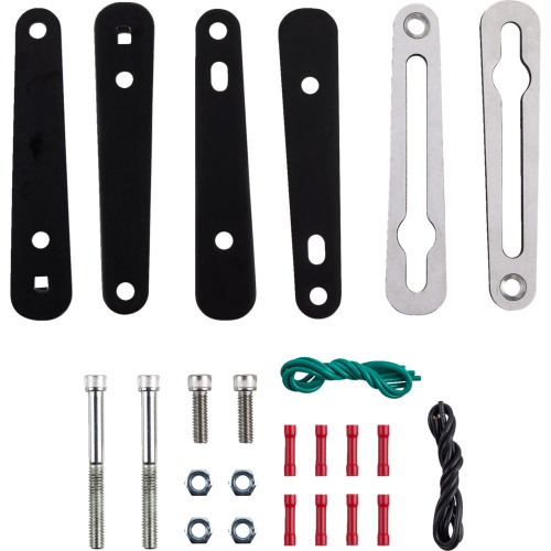 Saddlemen 2005-2014 Harley-Davidson Super Glide Custom EFI FXDCI Turn Signal Relocation Kit - Dyna - Black Image 1 Saddlemen 2005-2014 Harley-Davidson Super Glide Custom EFI FXDCI Turn Signal Relocation Kit - Dyna - Black Image 1