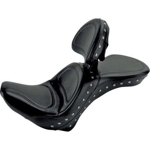 Saddlemen 2006-2017 Harley-Davidson Softail Heritage Classic FLSTC Explorer Special Seat Includes Backrest Image 1