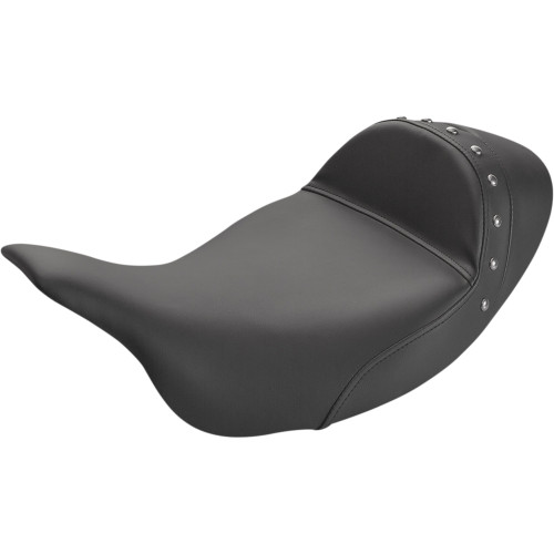 Saddlemen 2008-2010 Harley-Davidson Road Glide EFI FLTR Extended Reach Renegade Solo Seat Black Studded Image 1