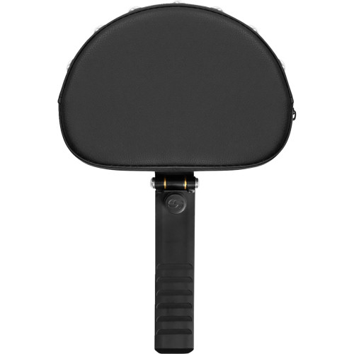 Saddlemen 2011-2019 Harley-Davidson 883 SuperLow XLL Backrest - Studded - Black Stitching - XL '04-'22 Image 1
