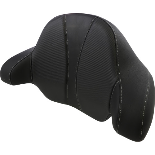 Saddlemen 2014-2023 Harley-Davidson Electra Glide Ultra Limited FLHTK Tour-Pak Backrest Pad - Dominator Seat - Black - FL '14-'23 Image 1