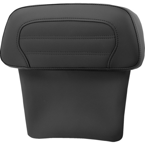 Saddlemen 2014-2023 Harley-Davidson Street Glide EFI FLHX Chopped Tour Pak Backrest Pads Black Roll ; Pleat