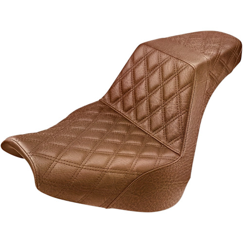 Saddlemen 2018-2019 Harley-Davidson Softail Breakout FXBR Step-Up Seat Brown Image 1