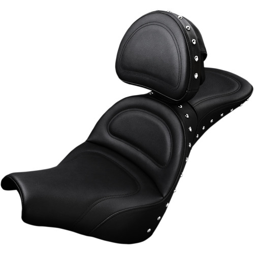 Saddlemen 2018-2020 Harley-Davidson Softail Street Bob FXBB Explorer Special Seat Includes Backrest Image 1