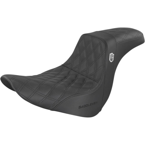 Saddlemen 2022-2024 Harley-Davidson Softail Low Rider ST FXLRST Pro Series SDC Performance Seat - w/o Backrest - Lattice Stitch/Lumbar Gripper - FL/FX '18-'24 Image 1