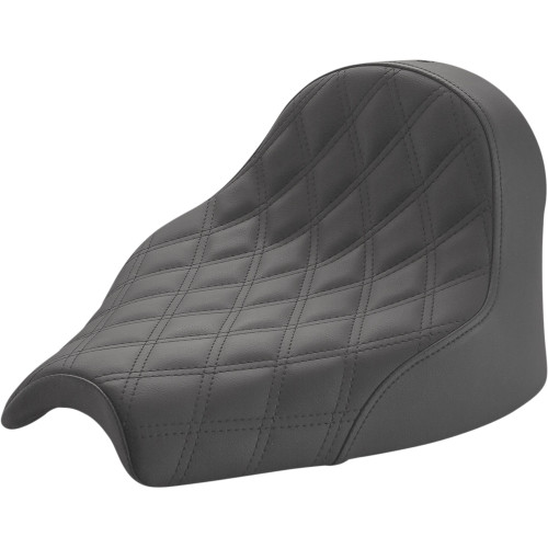 Saddlemen 2022-2024 Indian Chief Bobber Dark Horse Renegade Lattice Stitched Solo Seat Image 1