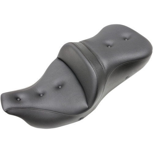 Saddlemen 2023 Harley-Davidson Street Glide EFI FLHX Roadsofa Seat - Heated - Pillow Top - without Backrest - Black - FLH/FLT '09-'24 Image 1 Saddlemen 2023 Harley-Davidson Street Glide EFI FLHX Roadsofa Seat - Heated - Pillow Top - without Backrest - Black - FLH/FLT '09-'24 Image 1