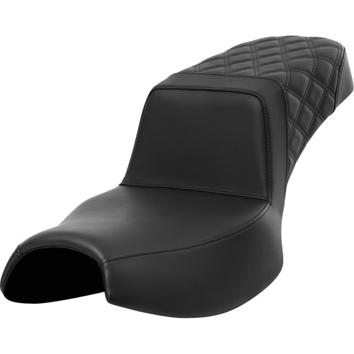 Saddlemen 2023-2024 Indian Challenger Elite Step-Up Seat - Rear Lattice Stitch - Extended Reach - Challenger '20-'24 Image 1