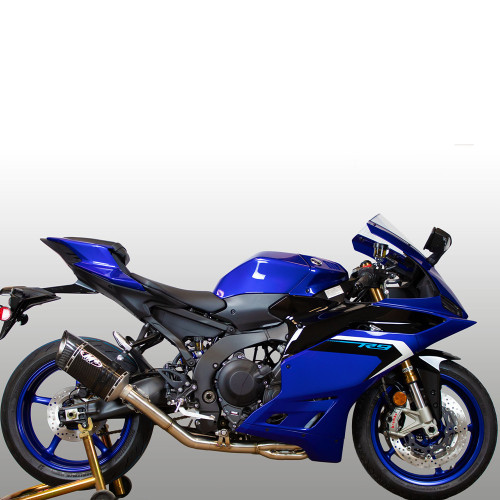 M4 Yamaha R7 2022-2026 Full Exhaust System Titanium Canister