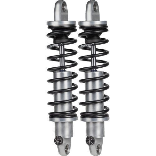 Legend Suspension REVO-A Adjustable XL Coil Suspension 2006 Harley-Davidson 1200 Low EFI XLL Clear Anodized Standard 12" Image 1