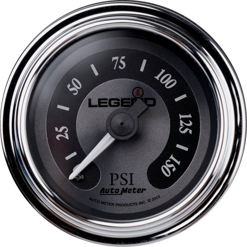 Legend Suspension Fairing Mounted LED Backlit PSI Gauges 2011 Harley-Davidson FLHXSE2 CVO Street Glide Titanium Image 1