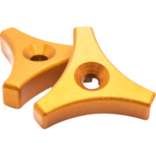 SDI 2016-2023 KTM 350 SX-F Fork Cap - Adjuster Handle Set - Orange Image 1