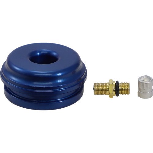 SDI 2020-2021 Kawasaki KX250F Bladder Cap - Blue Image 1