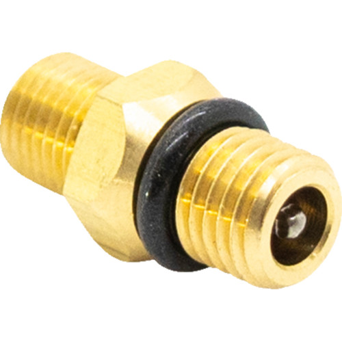 SDI 2017-2021 KTM 250 XC-F Schrader Valve Assembly - Long Brass Air (For WP forks) Image 1