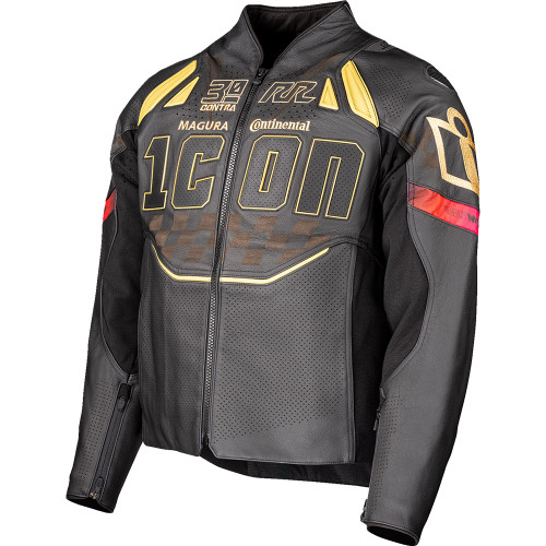 Icon Contra3 Rizz Rizz Leather Jacket Black