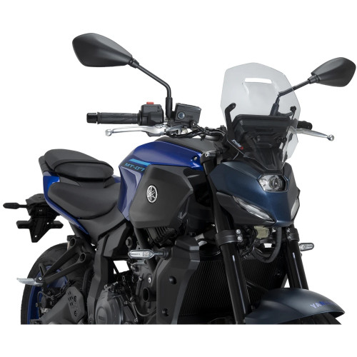 Puig New Generation Touring Windshield Yamaha MT-07 2025 Puig New Generation Touring Windshield Yamaha MT-07 2025