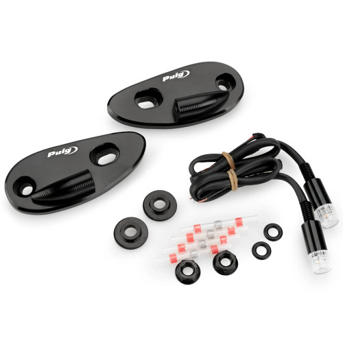 Puig Mirror Caps w/Tab Turn Signals Yamaha R9 2025-2026-2026