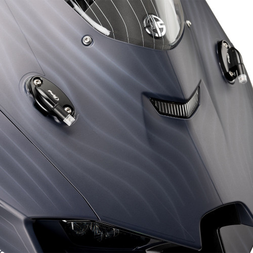 Puig Mirror Caps w/Tab Turn Signals Kawasaki ZX-10R 16-25