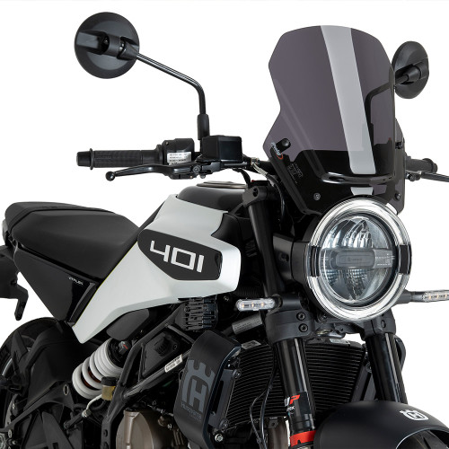 Puig New Generation Sport Windshield Husqvarna Vitpilen 401 24-25 Dark Smoke