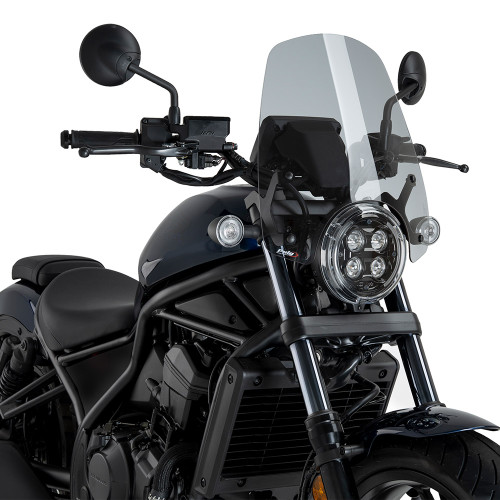 Puig New Generation Touring Windshield Honda Rebel 1100 21-25 Smoke