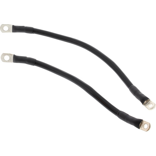 All Balls 1997-2004 Harley-Davidson FLSTS Heritage Springer Battery Cable Kit - Black Image 1