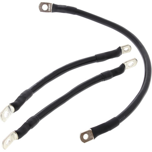 All Balls 1995-2003 Harley-Davidson FXD Dyna Super Glide Battery Cable Kit - Black Image 1