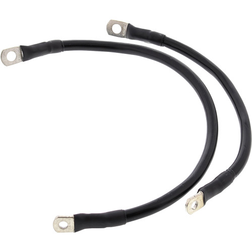 All Balls 1981-1985 Harley-Davidson XLS Roadster Battery Cable Kit - Black Image 1