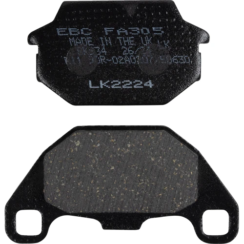 EBC 2007-2008 Arctic Cat 50 DVX 4x2 Organic Kevlar Rear Brake Pads Image 1