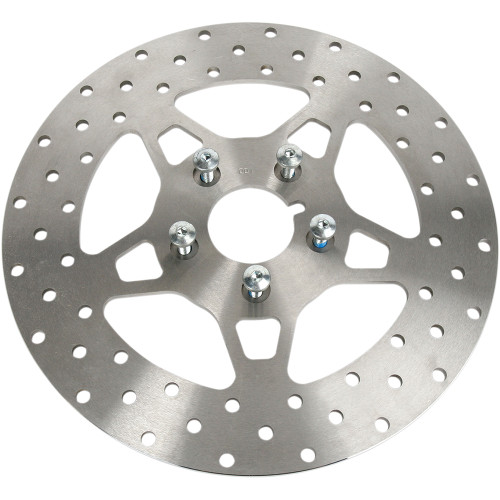 EBC 1984-1993 Harley-Davidson FLTC Tour Glide Classic FSD Series Front Brake Rotor - Solid Round Image 1