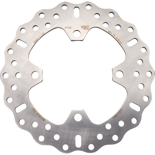 EBC 2021-2024 Kawasaki ZX636 Ninja ZX-6R ABS KRT Edition Rear Brake Rotor Image 1