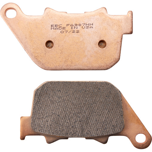 EBC 2004-2008 Harley-Davidson XL1200R Sportster 1200 Roadster Double-H Sintered Metal Rear Brake Pads Image 1