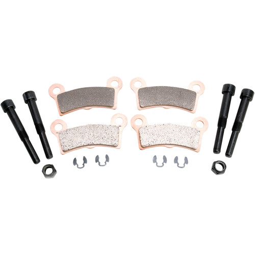 EBC 2009-2013 Harley-Davidson FLHTCUTG Tri Glide Ultra Double-H Sintered Metal Rear Right Brake Pads Image 1