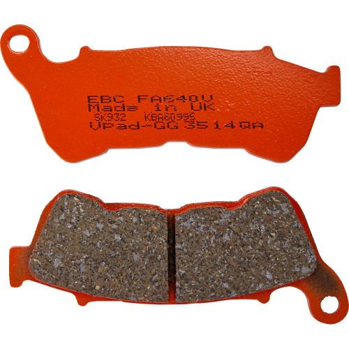 EBC 2018-2021 Harley-Davidson XL1200NS Iron 1200 Semi-Sintered Front Brake Pads Image 1