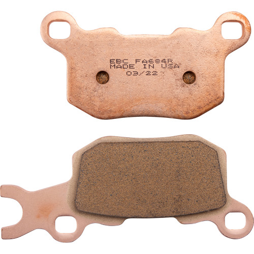 EBC 2018-2021 Can-Am Defender MAX HD8 XT Long-Life Sintered Rear Left Brake Pads Image 1