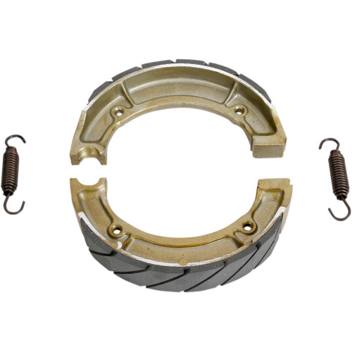 EBC 1993-1998 Yamaha YFM 400 Kodiak 4x2 Grooved G Rear Brake Shoes Image 1