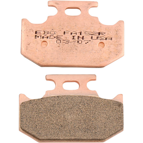 EBC 2006 Kawasaki KDX 220 R Long-Life Sintered Rear Brake Pads Image 1