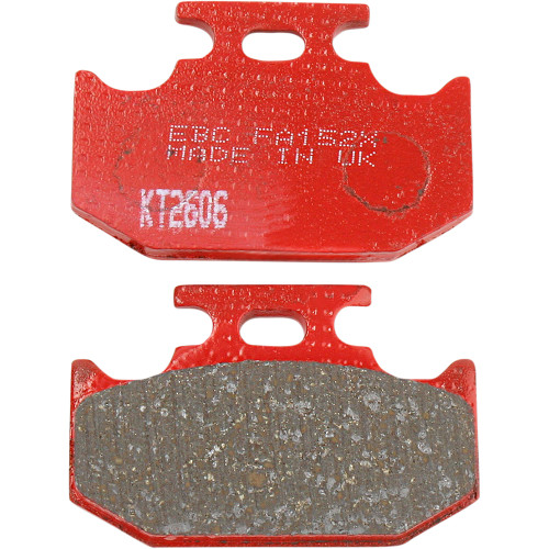 EBC 1989-1994 Kawasaki KDX 200 E Sport Carbon X Rear Brake Pads Image 1
