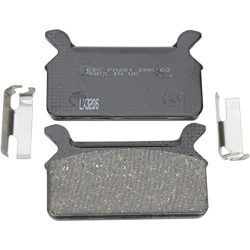 EBC 1996 Harley-Davidson Tour Glide Ultra Classic FLTCU Organic Kevlar Rear Right Brake Pads Image 1