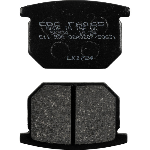 EBC 1980-1982 Suzuki GS550L Organic Kevlar Front Brake Pads
