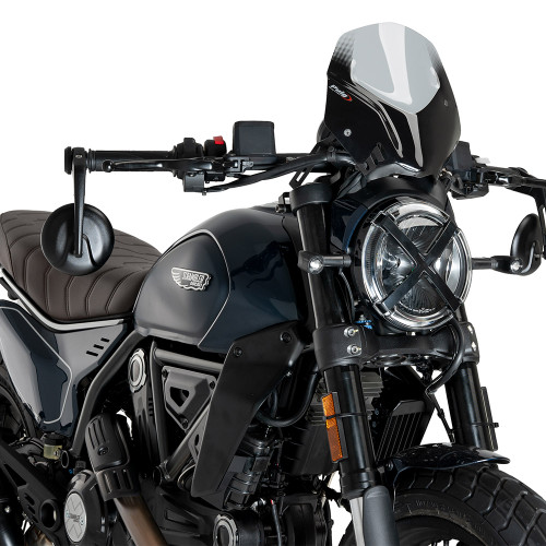 Puig New Generation Sport Windshield Ducati Scrambler Nightshift 23-25 Smoke